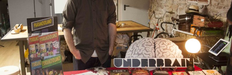 Bouman en el Atom fas market. Fotografía de Ismael Llopis.