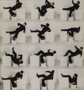Pose Work for Plinths I 1971 by Bruce McLean born 1944