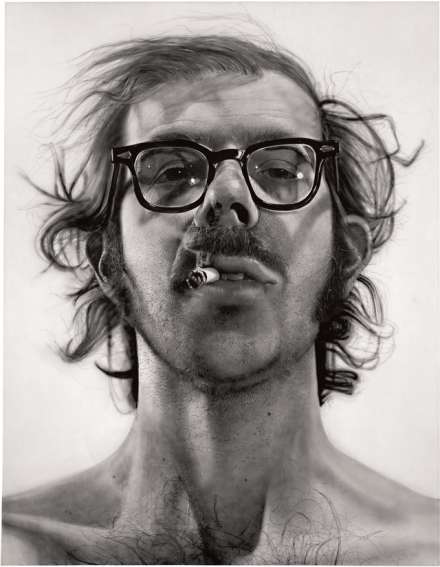 Big Self-Portrait Chuck Close. 1967–1968. Walker Art Center . Courtesy Walker Art Center © Chuck Close