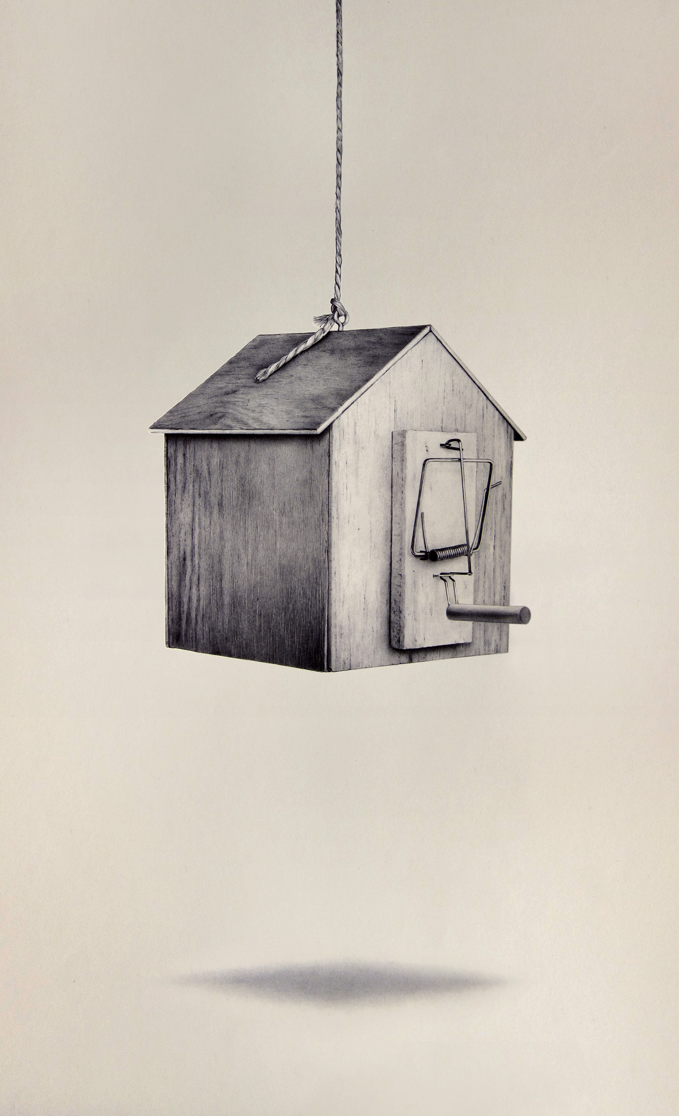 “Nido/Casa para pájaros” (díptico), 2014