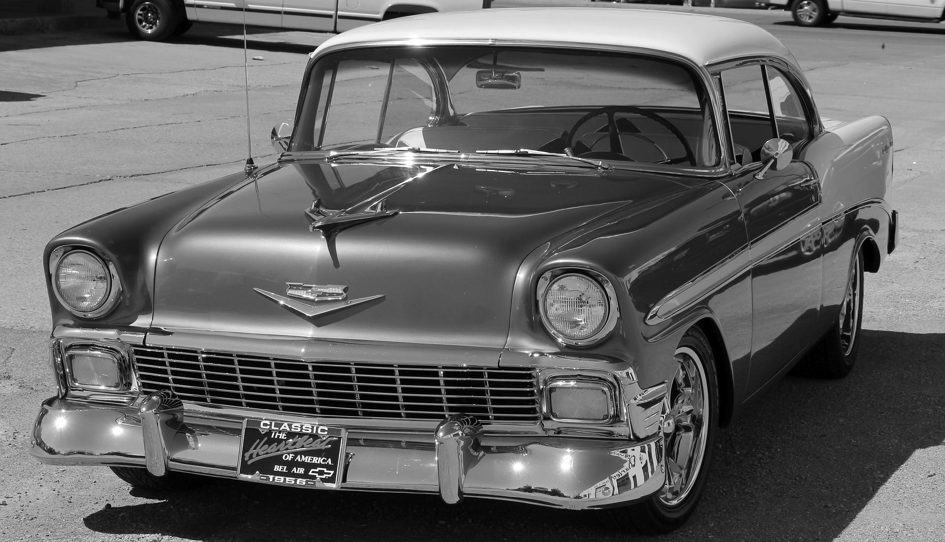 Chevrolet Bel Air 1956 | Vía Pixabay
