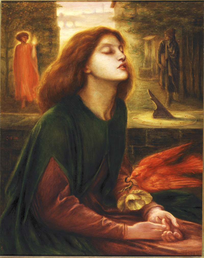Rossetti, Dante Gabriel (1870). Beata Beatrix| Vía: Tate Gallery