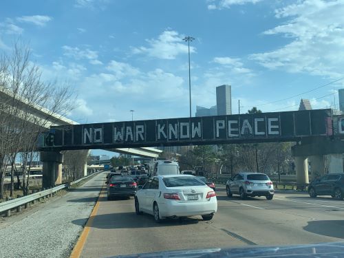 No war, know peace