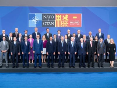 Jefes de Estado y Gobierno en la cumbre de la OTAN, Madrid, 20 de junio de 2022.