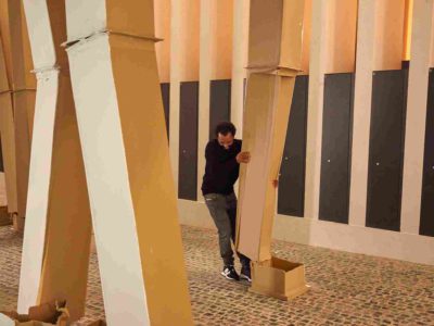 Inauguración de “Performar la naturaleza” de Carlos Bunga en el “Museo Helga de Alvear”