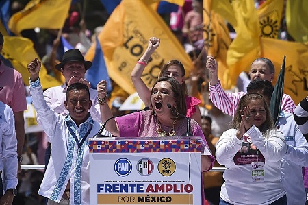 Disputa por el poder, frente amplio opositor en México